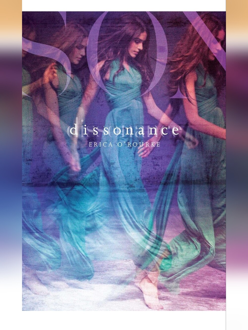 Dissonance by Erica O'Rourke Hardcover Book - Multicolor Cover